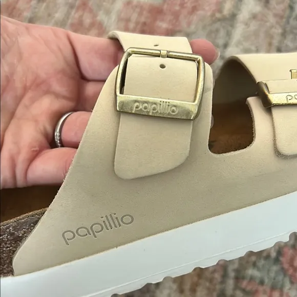 Papillio Women's Cream Sandals Size 36 5-5.5