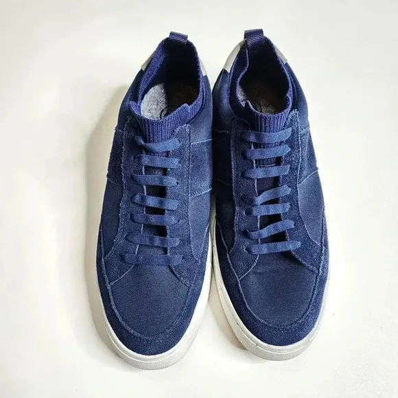 Peter Millar Hyperlight Drift Sneakers Shoes Navy Blue MS22EF22 Men's Size 10