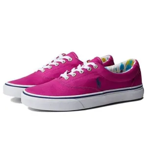 Polo Ralph Lauren Keaton 816861080003 Sneakers Men Vivid Pink Skate Shoes MKAS24