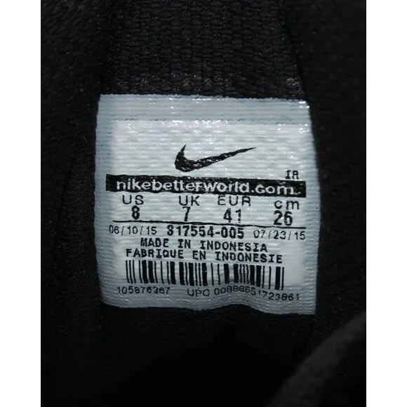 Pre Loved Nike Air Trainer 1 Mid Black Casual Shoes Men Sneakers