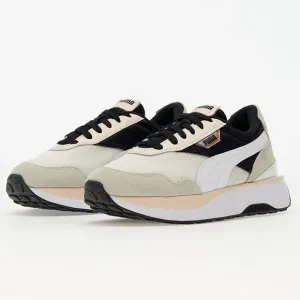 Puma Cruise Rider Iridescent Black &amp; Pink Lace Up Sneakers. Shoes. 7.5.