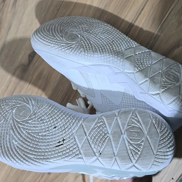 Puma LaMelo Ball Men's White Silver Casual Sneaker Shoes