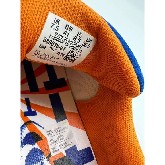 Puma x Kellogg's Frosted Flakes Sneakers Shoes Tony the Tiger 70th Men's Sz 8.5