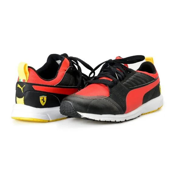 Puma X Scuderia Ferrari &quot;Pitlane SF&quot; Multi-Color Leather Sneakers Shoes