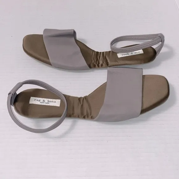 Rag and bone Ellory packable sandals size 39.5 size 9 sandals like new condition
