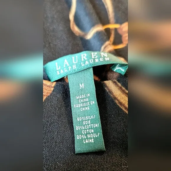 Ralph Lauren Equestrian Themed Dress SZ - M