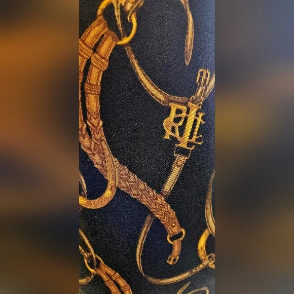 Ralph Lauren Equestrian Themed Dress SZ - M