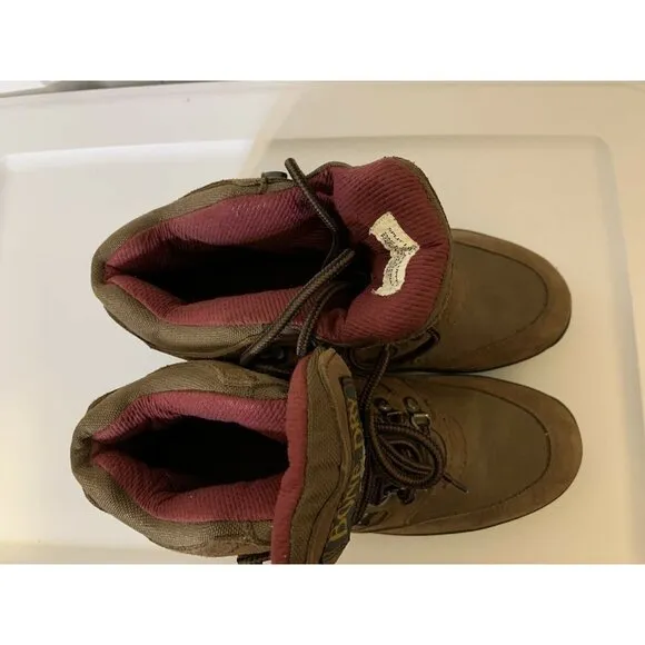 Redhead Bone Dry Gore Tex Boots Womens Sz 8.5 Work Boots‎ Hiking Brown