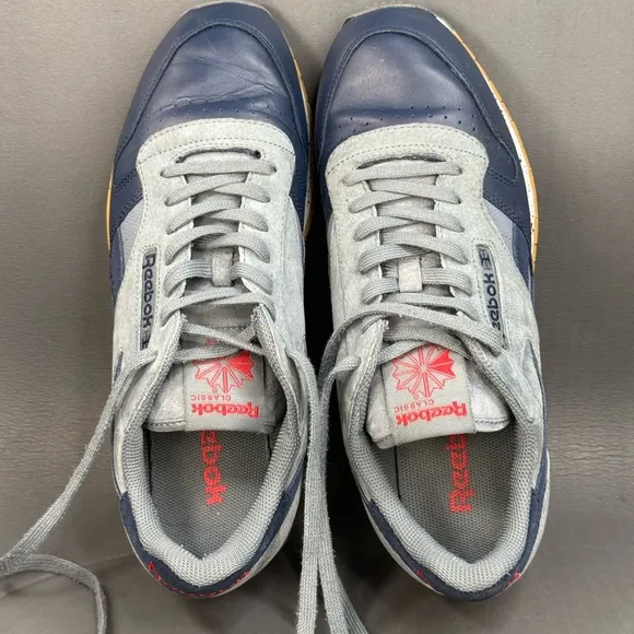 Reebok Men's Classic Leather SM Casual Sneakers shoes men’s size 10.5