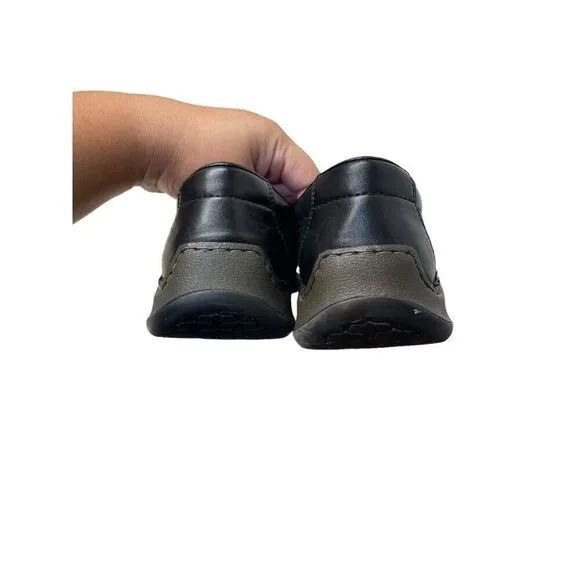 Rieker Antistress Casual Shoes Loafers Mens US Size 12 EU 45 Black Leather Wide