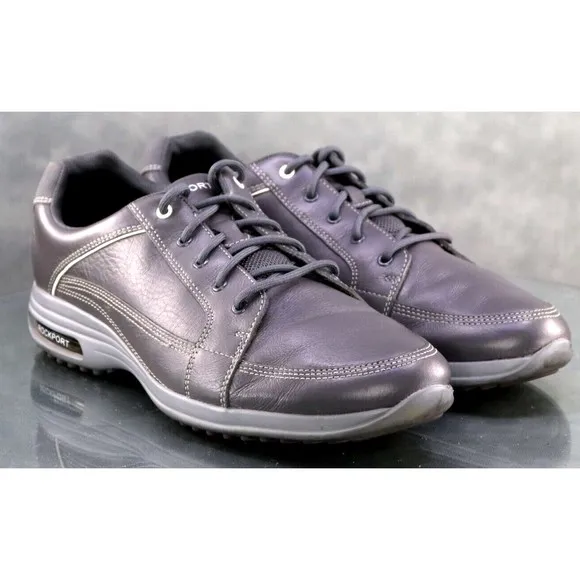 Rockport Men's Casual Walking Shoes Size 9 Leather Gray V77864