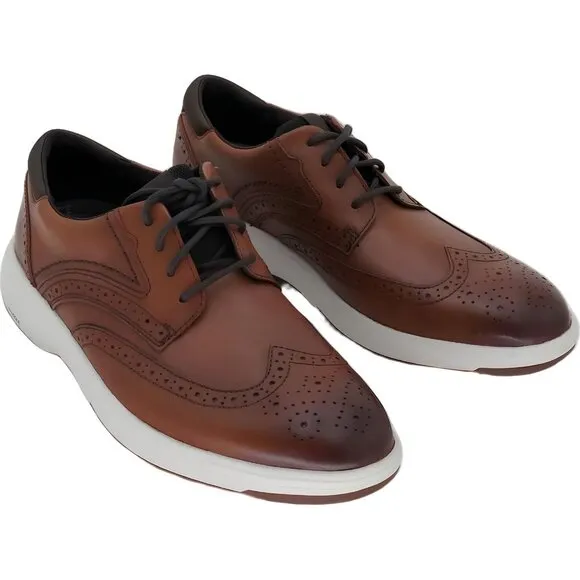 Rockport Men's Noah Wingtip Walking Shoe Tan EU 41 Size 8M
