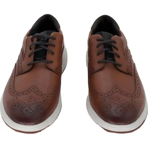 Rockport Men's Noah Wingtip Walking Shoe Tan EU 41 Size 8M