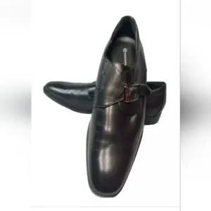 Rockport Monk strap Dress Shoes Men's Size 11. 5 Black Oxfords