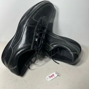 Rockport ProWalker Black Leather Comfort Casual Walking Shoes Lace Up Men's 13W