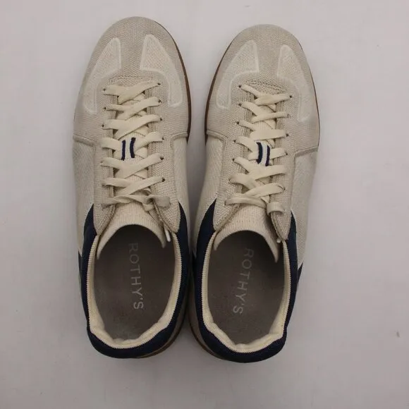 Rothy's RS01 Sneakers Men's Size 12 The Lace Up Casual Low Top Walking Shoes