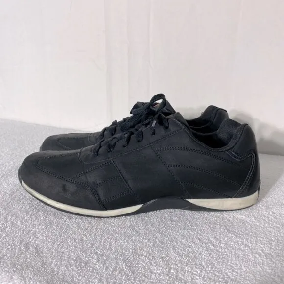 Ruby Black Lace Up Sneakers Strainers Running Shoes 10.5