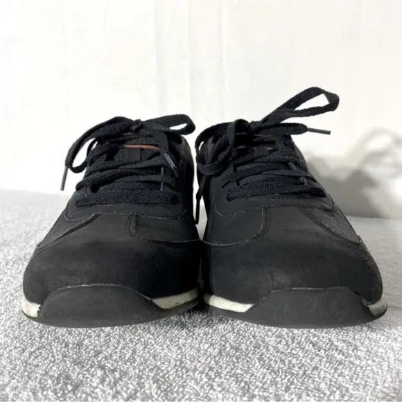 Ruby Black Lace Up Sneakers Strainers Running Shoes 10.5