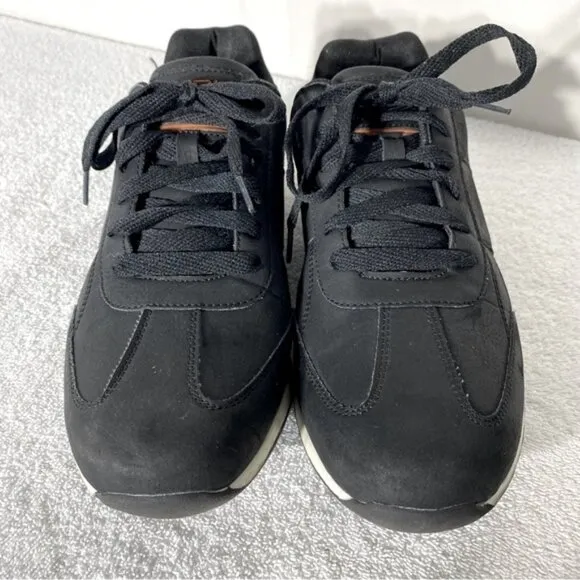 Ruby Black Lace Up Sneakers Strainers Running Shoes 10.5