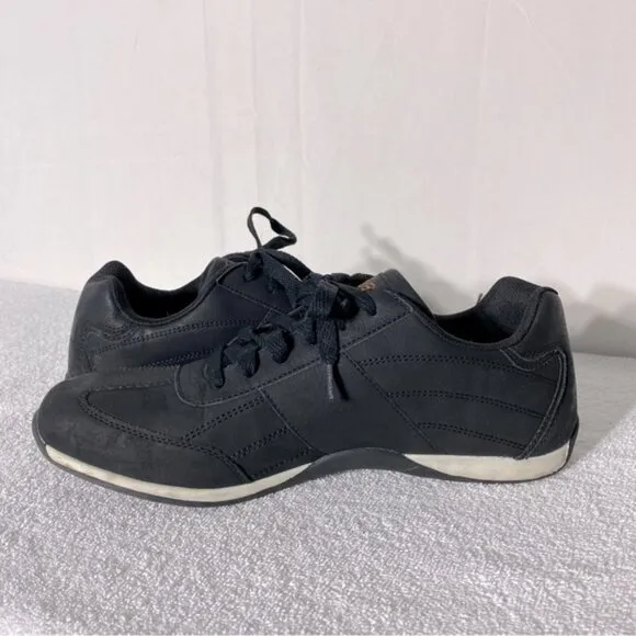 Ruby Black Lace Up Sneakers Strainers Running Shoes 10.5