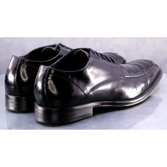 Saks Fifth Avenue Red Men's Dress Shoes Size 10.5 Leather Black