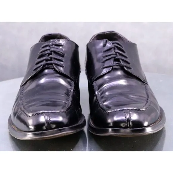 Saks Fifth Avenue Red Men's Dress Shoes Size 10.5 Leather Black