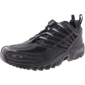 Salomon Mens ACS Pro Black Mesh Inset Mesh Running &amp; Training Shoes New