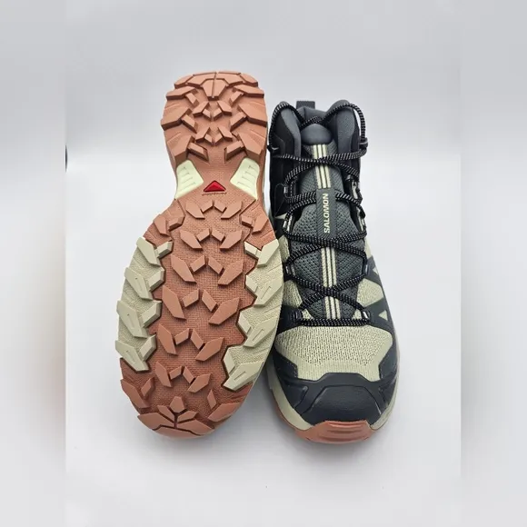 Salomon X Ultra 360 Edge Mid GORE-TEX 'Urban Chic Alfalfa' Hiking Boots