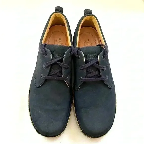 Samual Hubbard Blue Suede Leather Lace Up Mens Comfort Walking Loafer Size 9