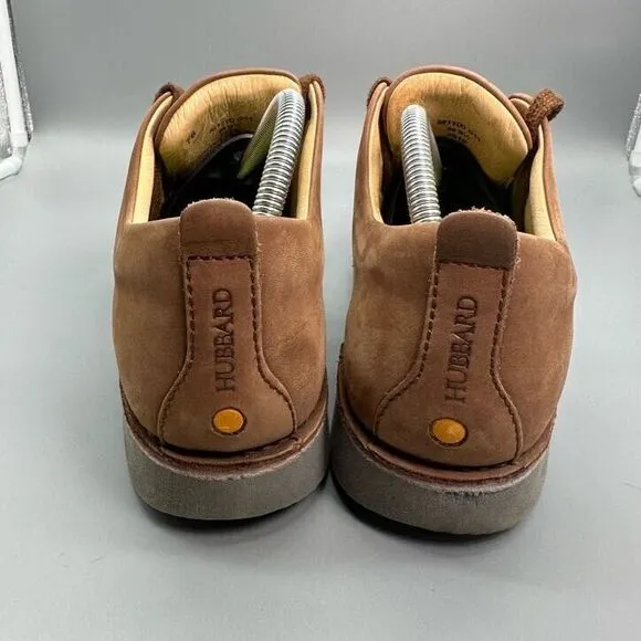 Samuel Hubbard Free Oxford Mens 9.5 Brown Tan Leather Shoes Lace Up Low Sneakers
