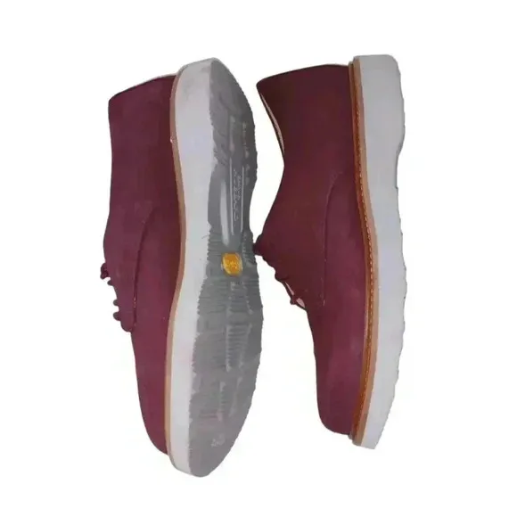 Samuel Hubbard Mens Shoes 7 Casual Lace Up Burgundy Leather Oxford 4216