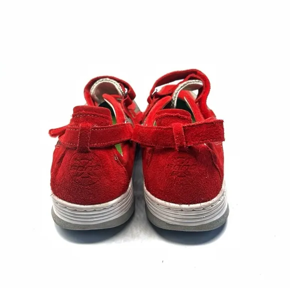 Sano By Mephisto Excess Women's Mary Jane Walking Shoes Size 10 Red EUC