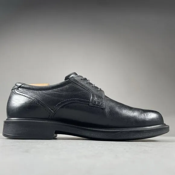 SAS Ambassador Men’s Size 9 M Lace-Up Black Leather Plain-Toe Oxford Dress Shoes