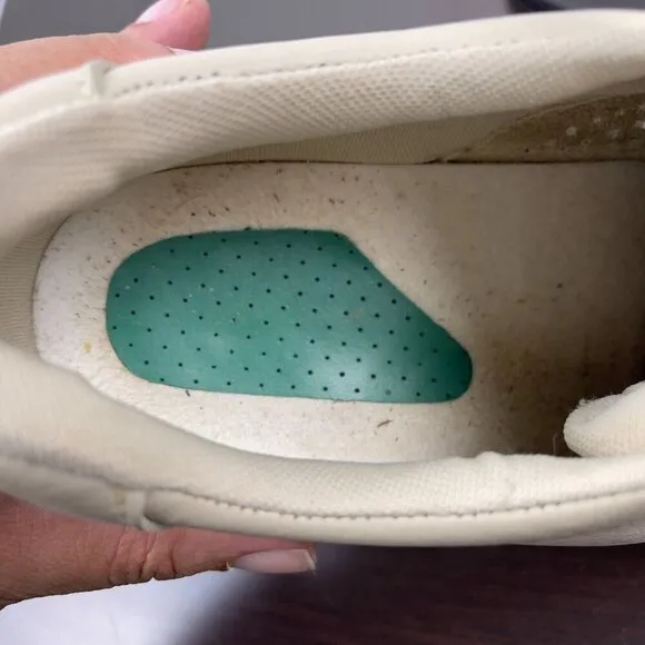 SAS Bout Time Mens  Leather Walking Shoes Cream Mens Size 11