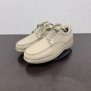 SAS Bout Time Mens  Leather Walking Shoes Cream Mens Size 11