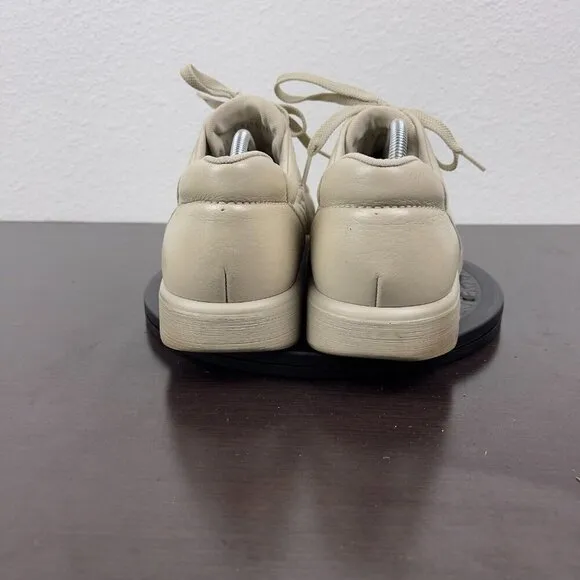 SAS Bout Time Mens  Leather Walking Shoes Cream Mens Size 11