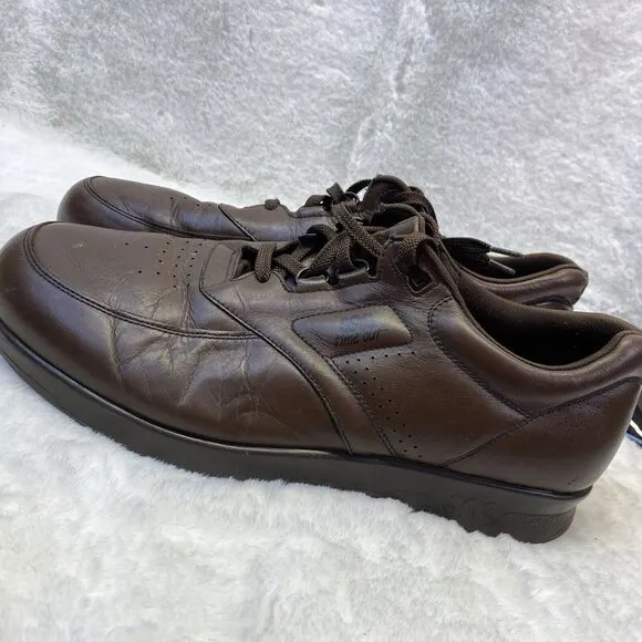 SAS Time Out Walking Shoe Antique‎ Walnut Brown Size 14 R/N Men's Comfort Shoes