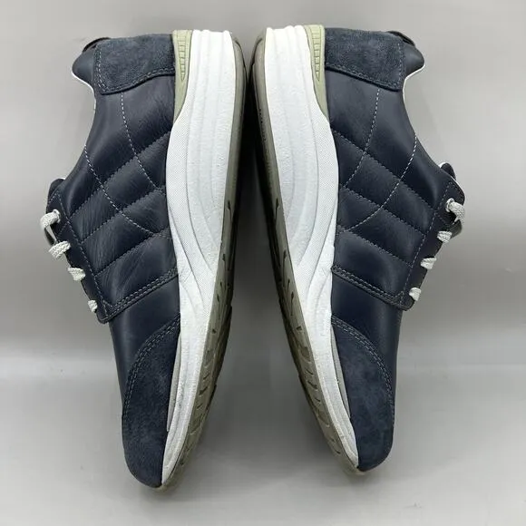 SAS Venture Orthopedics Sneakers Men Size 10.5 M Navy Blue Walking Comfort Shoes