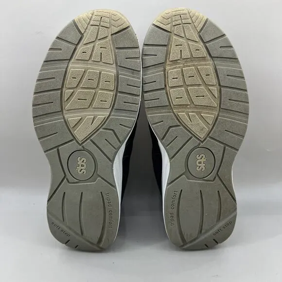 SAS Venture Orthopedics Sneakers Men Size 10.5 M Navy Blue Walking Comfort Shoes