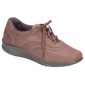 SAS Walk Easy - Lace Up Walking Shoes, Color- Chocolate, sz 9.5