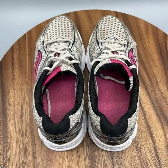 Saucony Grid Marauder 3 Shoes Womens Size 9 Pink/Silver Running Walking Comfort