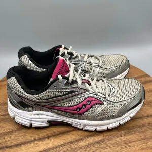 Saucony Grid Marauder 3 Shoes Womens Size 9 Pink/Silver Running Walking Comfort