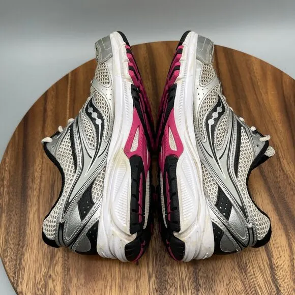 Saucony Grid Marauder 3 Shoes Womens Size 9 Pink/Silver Running Walking Comfort