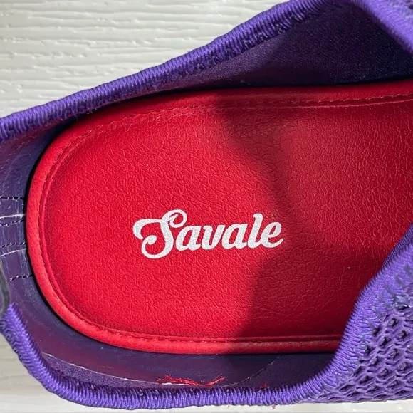Savale Seika Purple Gum Mesh Sneaker Shoes Size US 9 EU 43