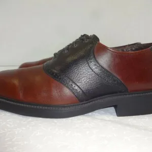 𝅺sebago Mens Size 9M Brown Black Leather Wingtip Oxford Dress Shoes 1016548S