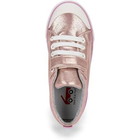 See Kai Run Kristin SNS104F251 Sneakers Kids US 13.5C Rose Shimmer Shoes ZPO1521
