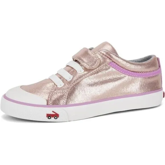 See Kai Run Kristin SNS104F251 Sneakers Kids US 13.5C Rose Shimmer Shoes ZPO1521