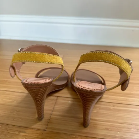 Sergio Rossi Suede Sandal Size 36.5