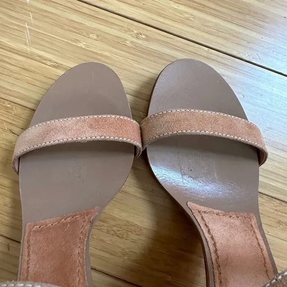 Sergio Rossi Suede Sandal Size 36.5