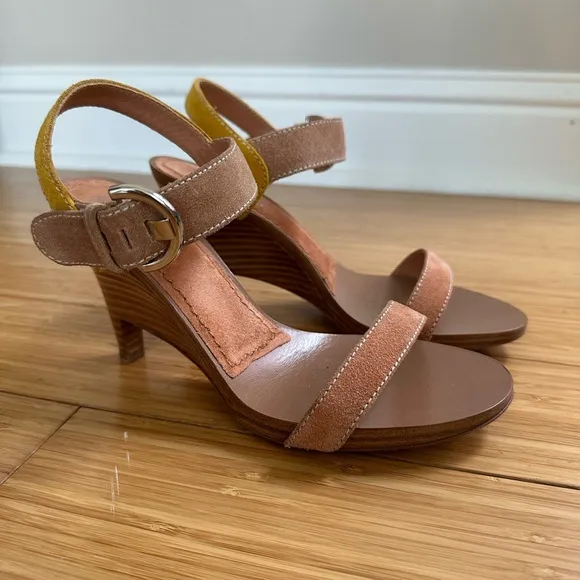 Sergio Rossi Suede Sandal Size 36.5